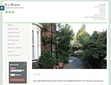 Tablet Screenshot of ivyhouse-dolgellau.co.uk